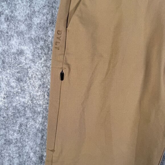 BYLT Premium Basics Everyday Jogger Pants Men 33 Measures 31x30 Brown Slim Fit - Picture 4 of 9